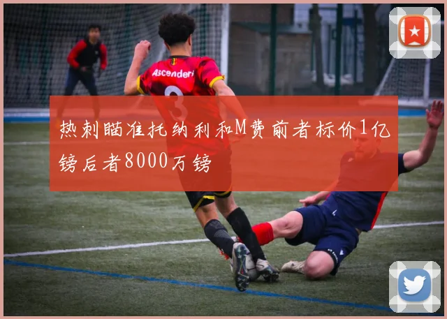 热刺瞄准托纳利和M费前者标价1亿镑后者8000万镑